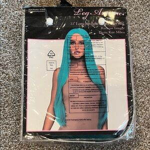 Leg Avenue Vibrant Blue Long Wig